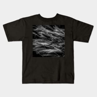 Scrubland Grass Abstract Kids T-Shirt